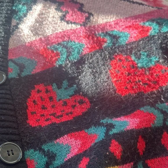 Fruit of the Loom Multicolor Patterned Cardigan - Picture 5 of 8